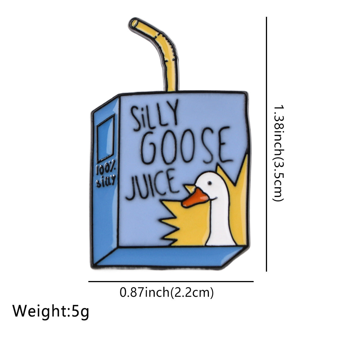 My Silly Goose Brooches